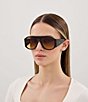 Chloe Women's Izia 60mm Shield Sunglasses - Image 4
