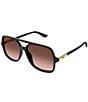 Chloe Women's Judy 57mm Gradient Navigator Sunglasses - Image 1