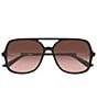 Chloe Women's Judy 57mm Gradient Navigator Sunglasses - Image 2