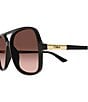 Chloe Women's Judy 57mm Gradient Navigator Sunglasses - Image 3