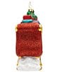 Christopher Radko 2026 Yuletide Splendor Sleigh Glass Ornament - Image 4