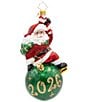 Christopher Radko A Merry Ride Into 2026 Glass Ornament - Image 1