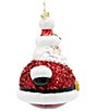 Christopher Radko Cheerful Jolly Claus Glass Ornament - Image 2