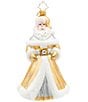 Christopher Radko Golden Noel Santa Glass Ornament - Image 1