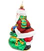 Christopher Radko Santa's Yearly Gift Drop 2026 Glass Ornament - Image 2