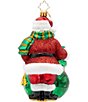 Christopher Radko Santa's Yearly Gift Drop 2026 Glass Ornament - Image 3