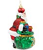 Christopher Radko Santa's Yearly Gift Drop 2026 Glass Ornament - Image 4