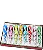 Christopher Radko Shiny Brite Multi-Color Glass Icicle Ornaments, Set of 8 - Image 1