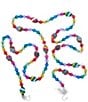 Christopher Radko Shiny Brite Vivid Vintage Glass Bauble Tinsel Tree Garland - Image 1