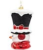 Christopher Radko Snowy Day Smiles Glass Ornament - Image 4