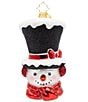 Christopher Radko Snowy Day Smiles Glass Ornament - Image 1