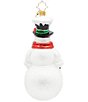 Christopher Radko Winter Cardinal Snowman Glass Ornament - Image 3