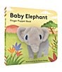 Color:Multi - Image 1 - Baby Elephant Finger Puppet Book