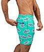 Color:Mint - Image 2 - Family Matching Apex 5.5#double; Inseam Swim Trunks