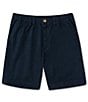 Color:Dark Blue - Image 1 - Armadas 7#double; Inseam Stretch Shorts