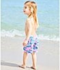 Color:Pink - Image 4 - Baby Boys 6-24 Month Family Matching Lil Glades Swim Trunks
