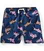 Chubbies Baby Boys Apex Predator Swim Trunks, Color:Navy - Image 1