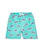 Chubbies Baby Boys Family Matching Apex Swimmers Swim Trunks, Color:Mint - Image 1