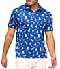 Chubbies Beaky Blinders Printed Performance Short Sleeve Polo - Image 1
