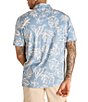 Chubbies Better Beleaf It Short Sleeve Performance Polo Shirt, Color:Dusty Blue - Image 2