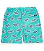 Color:Mint - Image 2 - Big Boys 7-20 Family Matching Apex Swimmers Swim Trunks