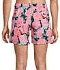 Chubbies Biolum Printed 5.5#double; Swim Trunks, Color:Bright Pink - Image 2