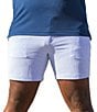 Color:Light Pastel Blue - Image 1 - Bushwoods Seersucker 5.5#double; Inseam Shorts