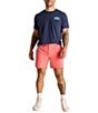 Chubbies Candy Apples Heathered Everywear Performance 6#double; Shorts, Color:Bright Red - Image 4