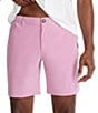 Color:Light Pastel Pink - Image 1 - Cherry Blossom Everywear Performance 8#double; Inseam Shorts