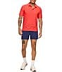 Chubbies Chili Pepper Short Sleeve Tonal Checkered Knit Polo - Image 3