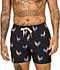 Chubbies Cockadoodle Doozies 5.5#double; Swim Trunks - Image 1