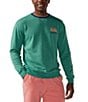 Color:Dark Green - Image 1 - College-Inspired Lounge Sweatshirt