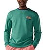 Color:Dark Green - Image 2 - College-Inspired Lounge Sweatshirt
