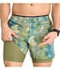 Chubbies Colorful Comfort Mossy Mesh Shorts, Color:Olive Pattern - Image 1