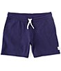 Color:Dark Blue - Image 1 - Couch Captain 5.5#double; Inseam Lounge Shorts