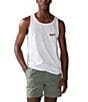Color:Pure White - Image 2 - Courts Graphic Tank Top