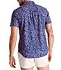 Chubbies Dark Marzipan Performance Friday Short Sleeve Shirt, Color:Navy - Image 2