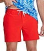 Color:Bright Red - Image 1 - Everywear Performance 6#double; Inseam Shorts