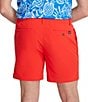 Color:Bright Red - Image 2 - Everywear Performance 6#double; Inseam Shorts