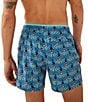Color:Navy - Image 2 - Fan Out Classic 5.5#double; Inseam Swim Trunks
