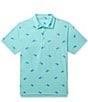 Chubbies Feel It In My Bones Short Sleeve Knit Performance Polo - Image 1