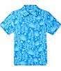 Chubbies Fern Flow Short Sleeve Performance Knit Polo - Image 1