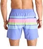Chubbies Getaway Multi Stripe 5.5#double; Inseam Swim Trunks, Color:Medium Purple - Image 2
