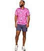Chubbies Great Pink Shark Short Sleeve Knit Performance Polo - Image 3