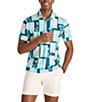 Chubbies Hip To Be Square Short-Sleeve Polo Shirt, Color:Navy - Image 1