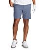 Color:Dusty Blue - Image 1 - Ice Caps Everywear Performance 8#double; Inseam Shorts