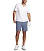 Color:Dusty Blue - Image 3 - Ice Caps Everywear Performance 8#double; Inseam Shorts