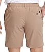 Color:Medium Brown - Image 2 - Khakinator Everywear Performance 8#double; Inseam Shorts