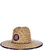 Chubbies King Of The Sea Straw Hat, Color:Navy - Image 1