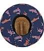 Chubbies King Of The Sea Straw Hat, Color:Navy - Image 2